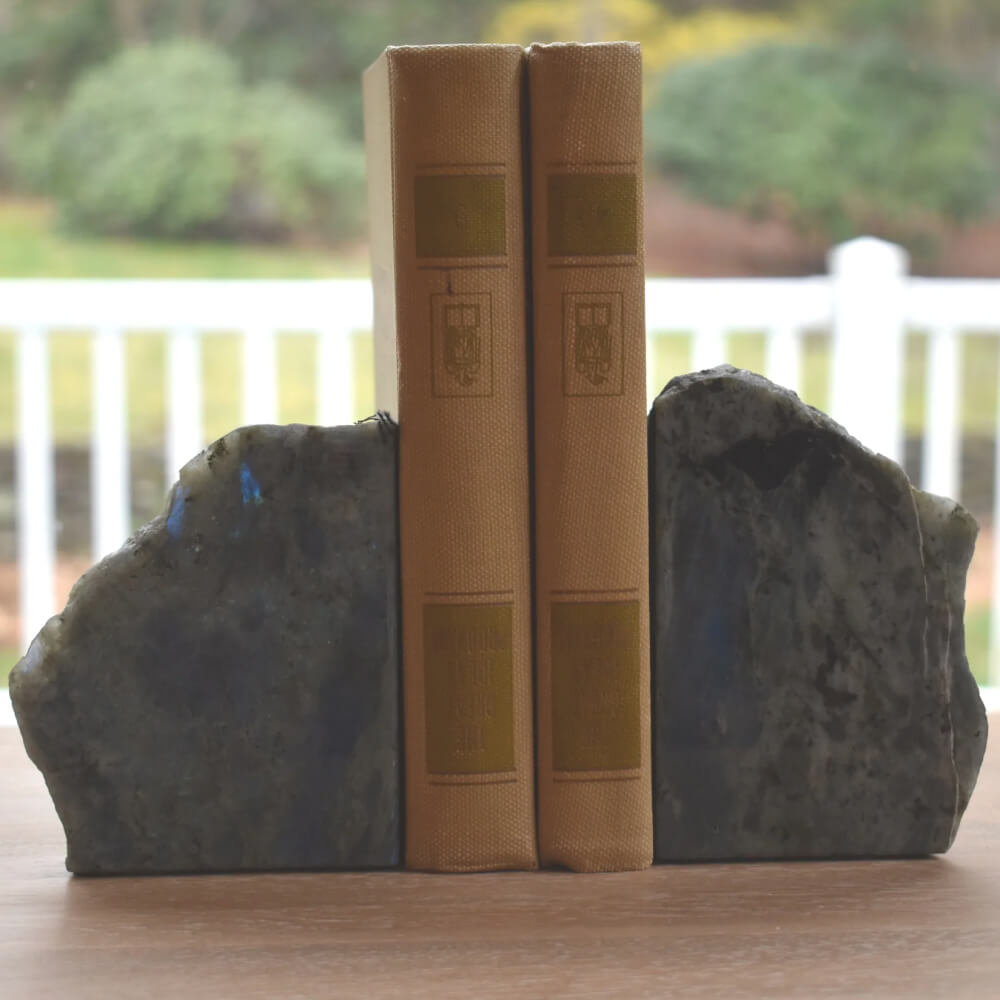 Labradorite Bookends