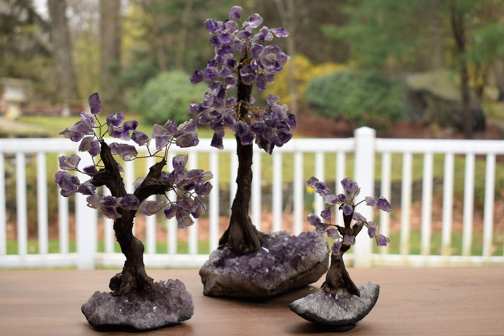 bonsai amethyst tree Gemstone Bonsai Tree Small (Sodalite)